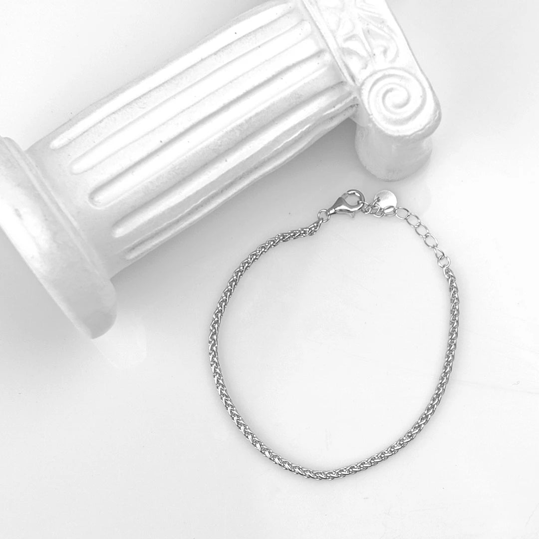 Pulsera en plata esterlina - Natalia