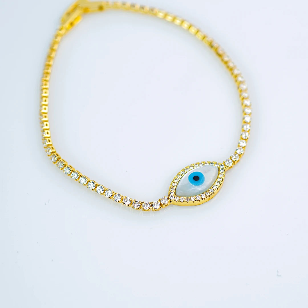 Pulsera en oro laminado - Aida
