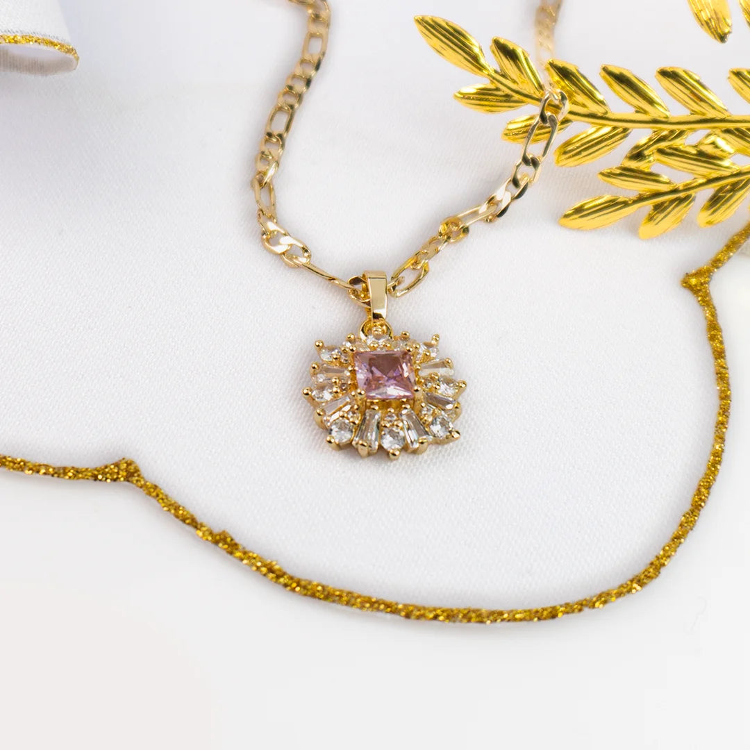 Cadena en oro laminado - Evelyn