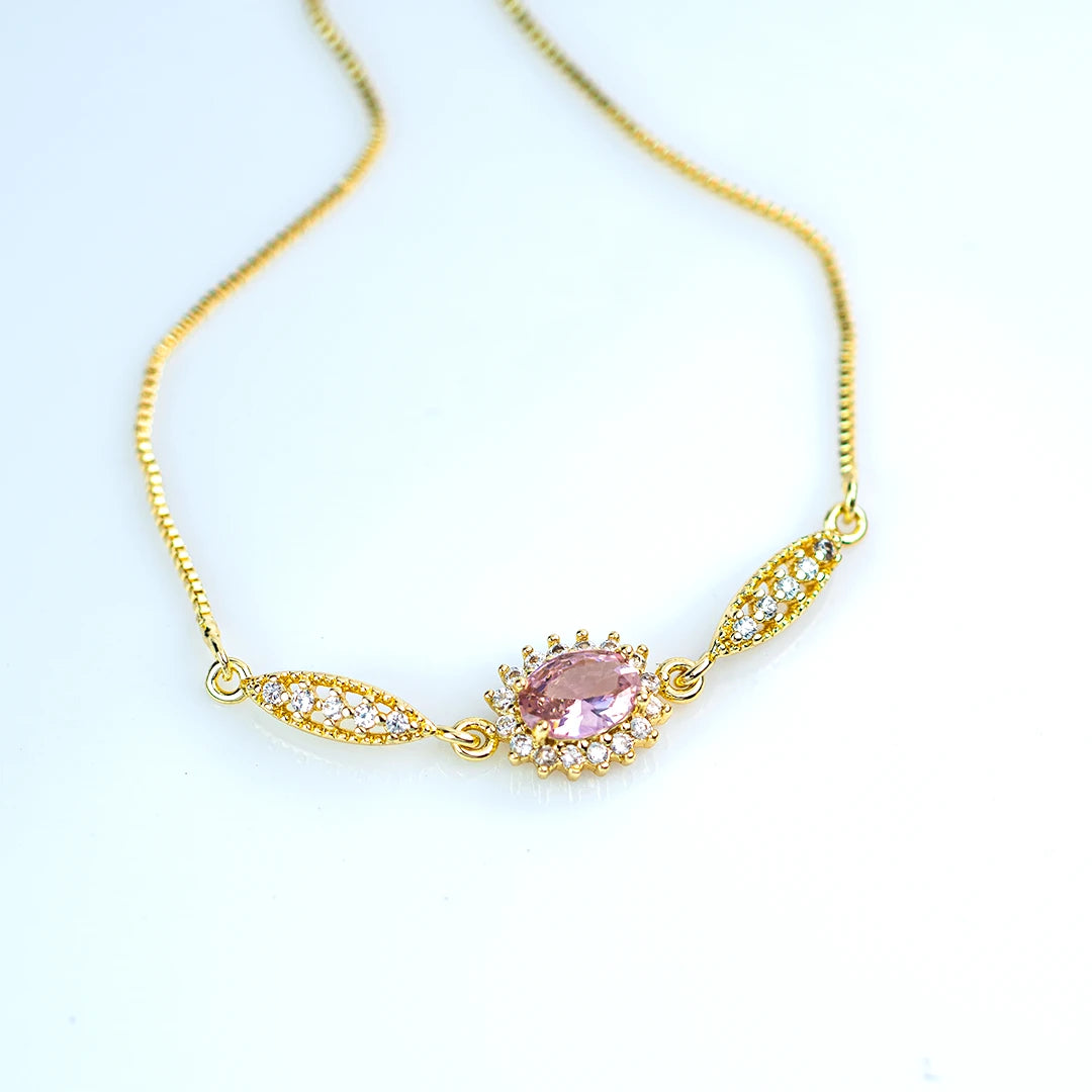 Pulsera en oro laminado - Aura