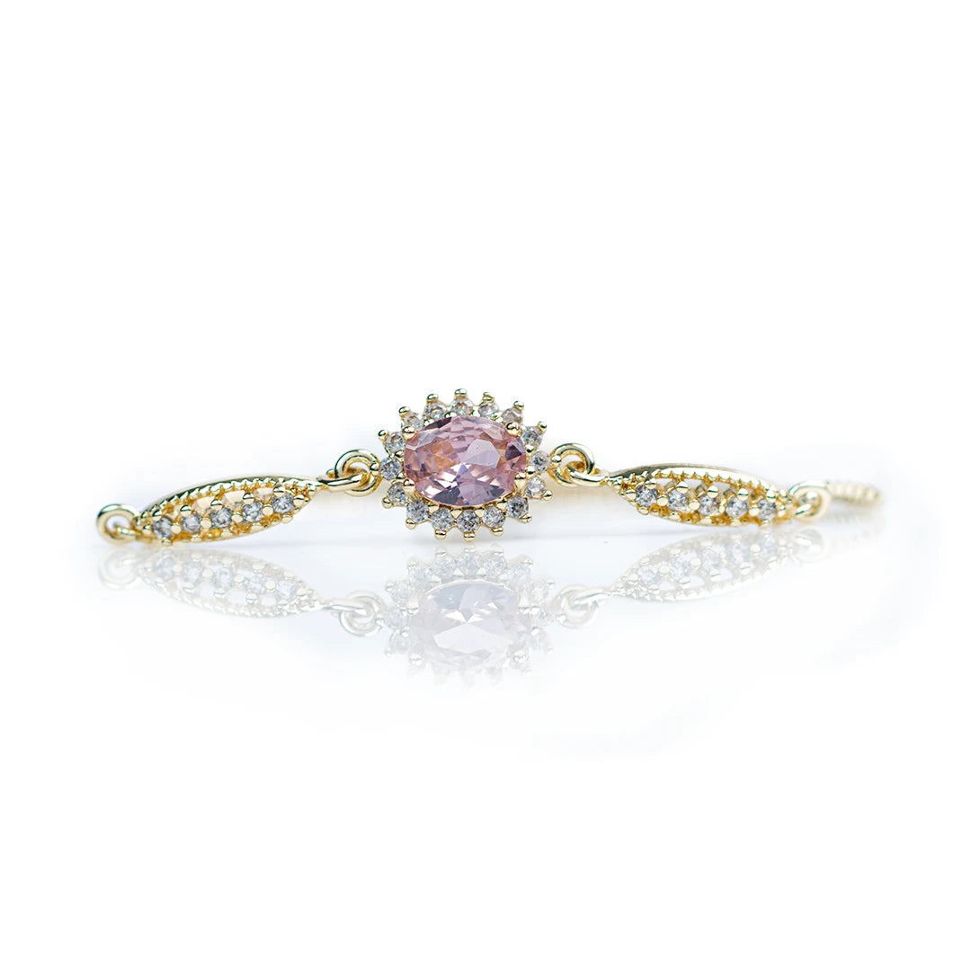 Pulsera en oro laminado - Aura