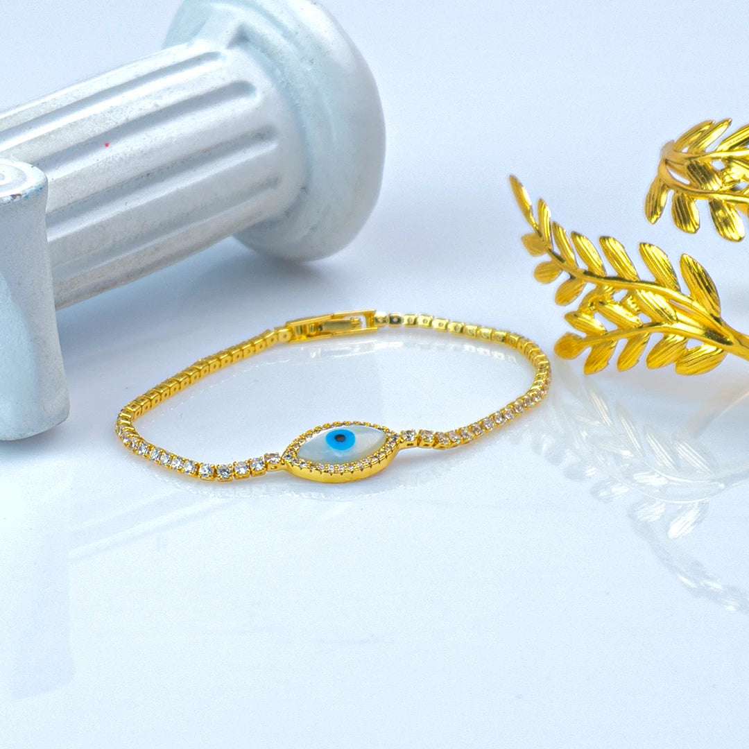 Pulsera en oro laminado - Aida