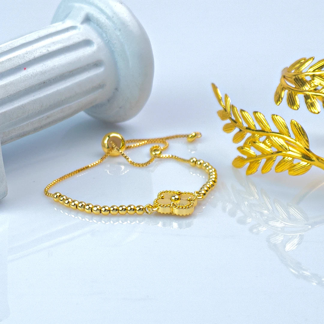 Pulsera en oro laminado - Tania