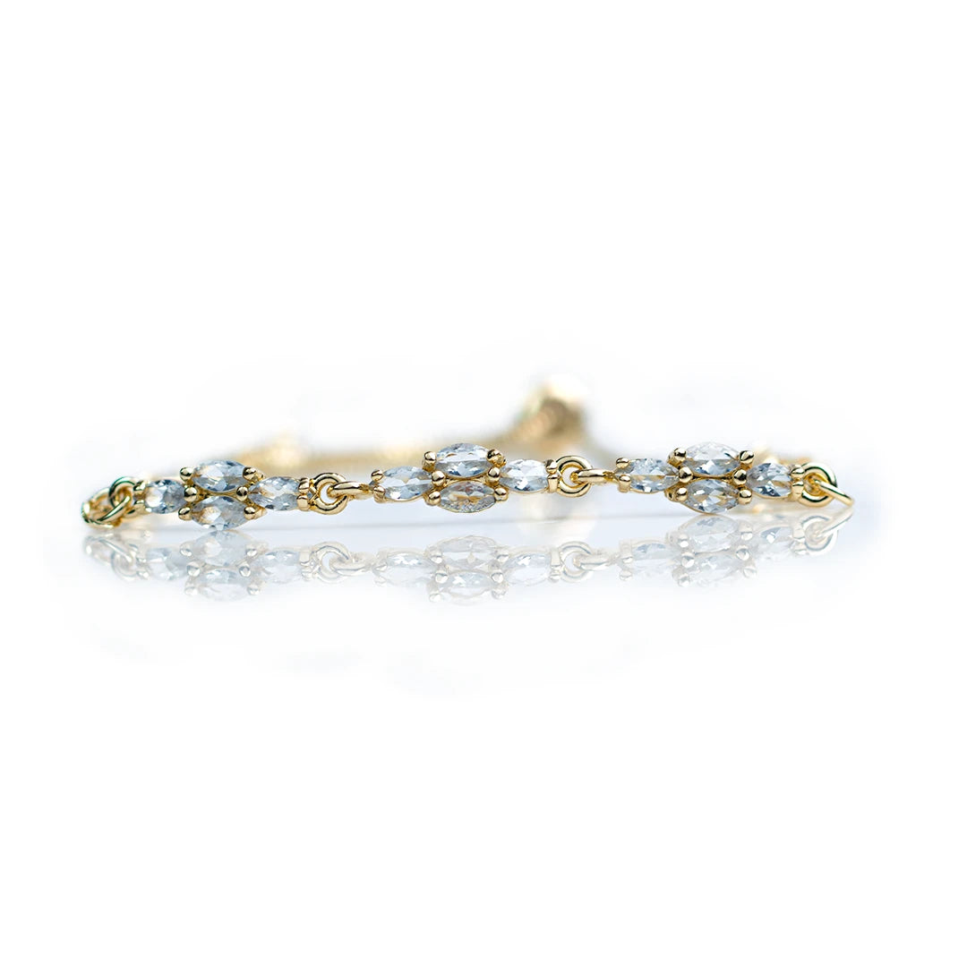 Pulsera en oro laminado - Cristina