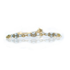 Pulsera en oro laminado - Cristina