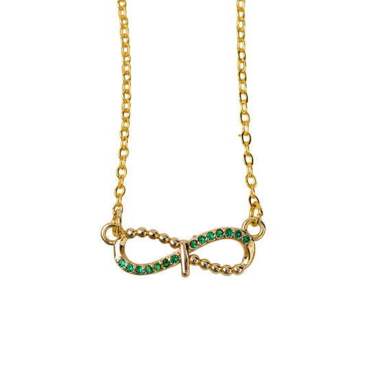 Cadena infinito en oro laminado - Maria