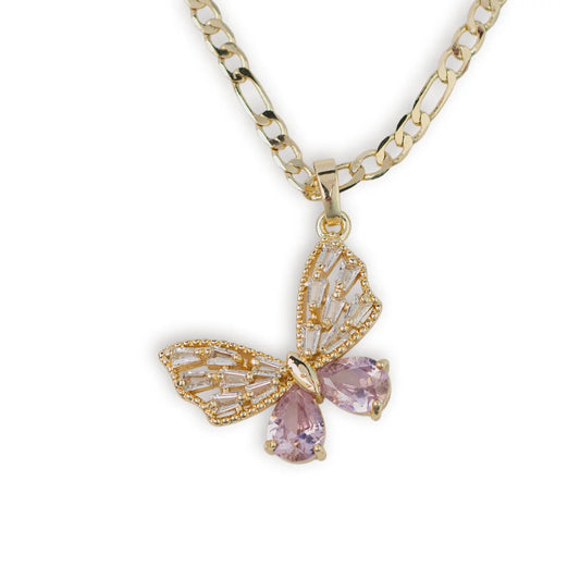 Cadena en oro laminado - Blanca