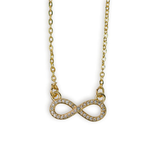 Cadena infinito en oro laminado - Luz