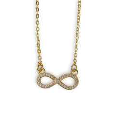 Cadena infinito en oro laminado - Luz